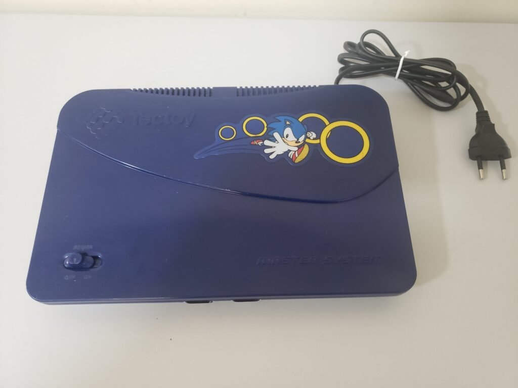 MASTER SYSTEM + CONTROLE + 132 JOGOS NA MEMORIA (AZUL) - Image 3
