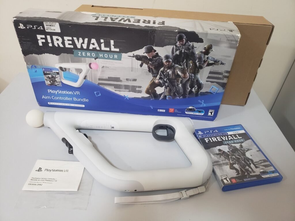 AIM CONTROLLER BUNDLE - FIREWALL ZERO HOUR (CAIXA + BERÇO + JOGO) PS VR1 (PS4/PS5)