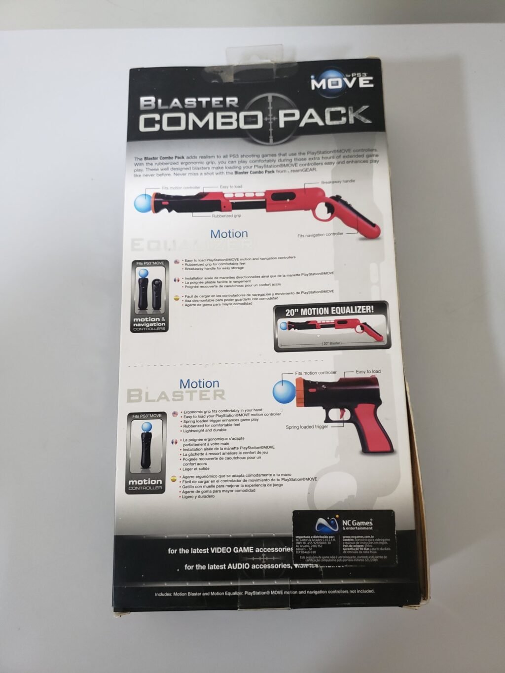 KIT SHOTGUN + GUN PS MOVE + CAIXA + MANUAL + KILLZONE PARA PS3 - Image 5