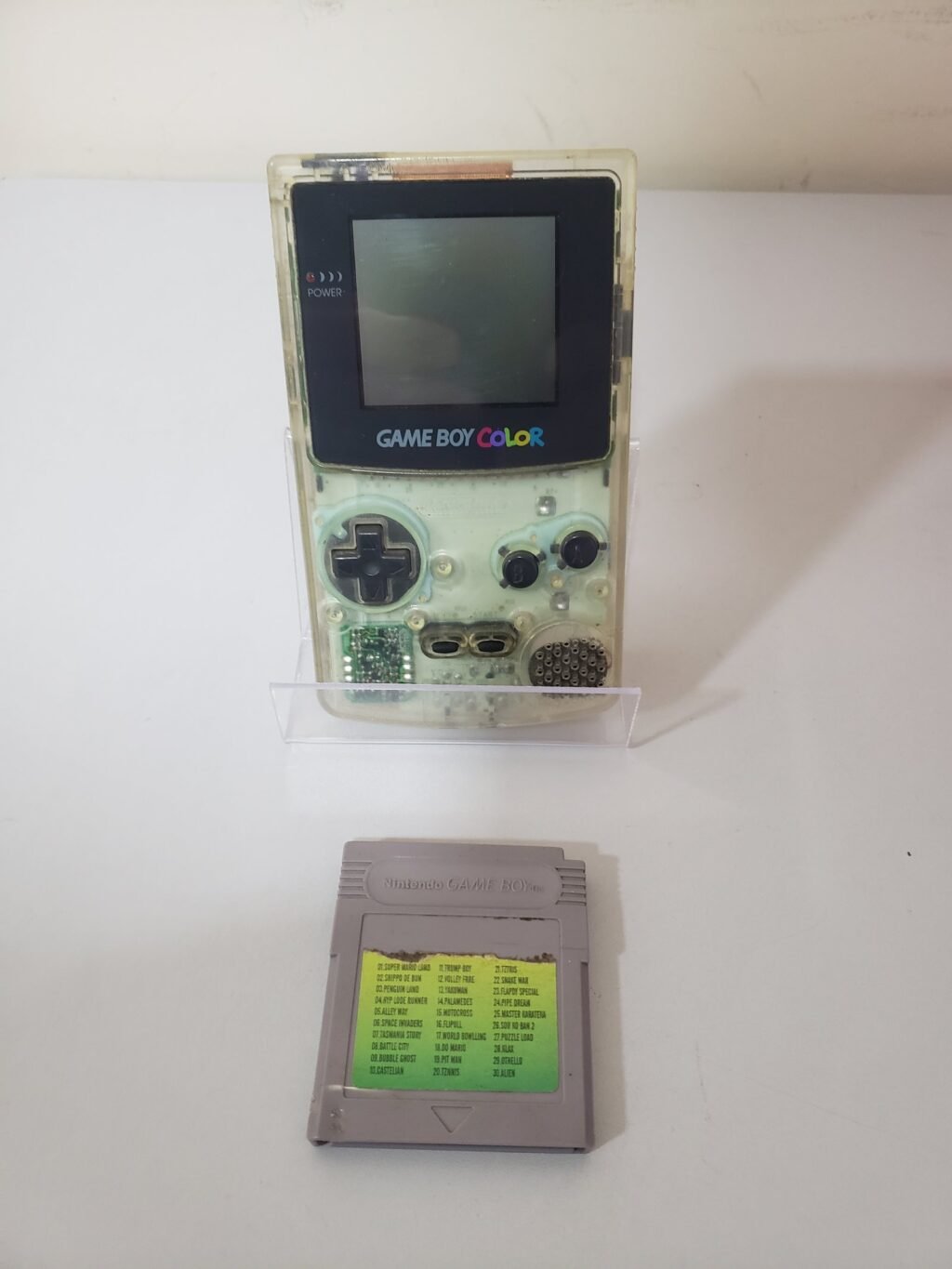 GAMEBOY COLOR + CARTUCHO COM 30 JOGOS