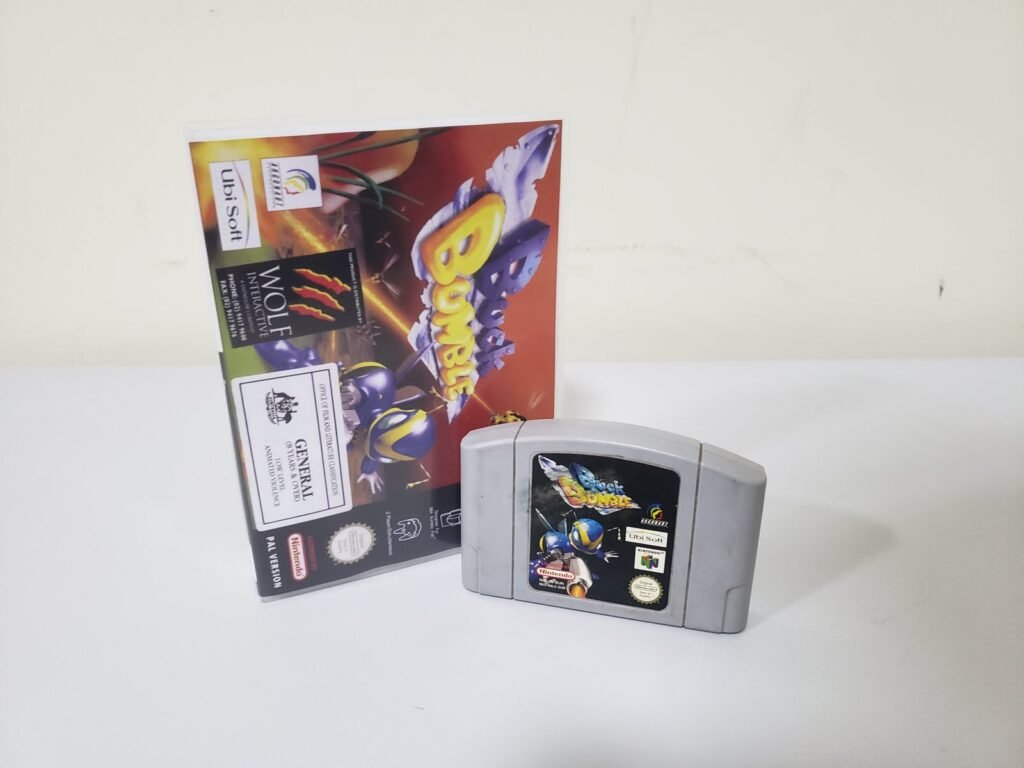 JOGO - N64 - BUCK BOOBLE (EUR) + CAIXA DE LOCADORA