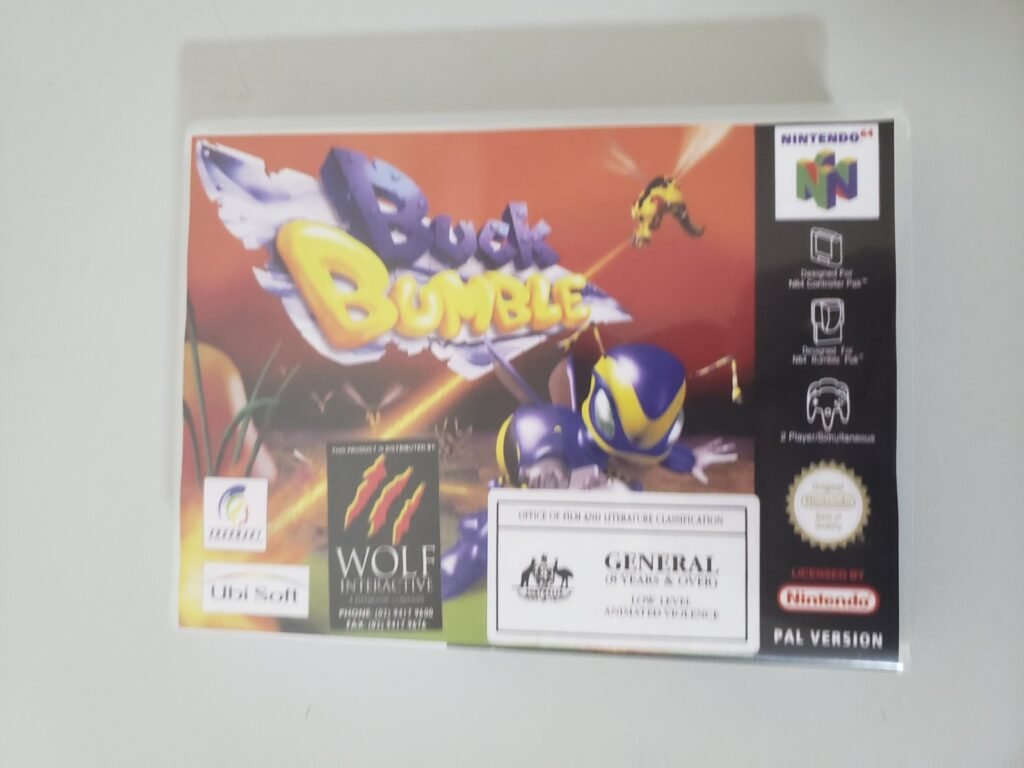 JOGO - N64 - BUCK BOOBLE (EUR) + CAIXA DE LOCADORA - Image 4
