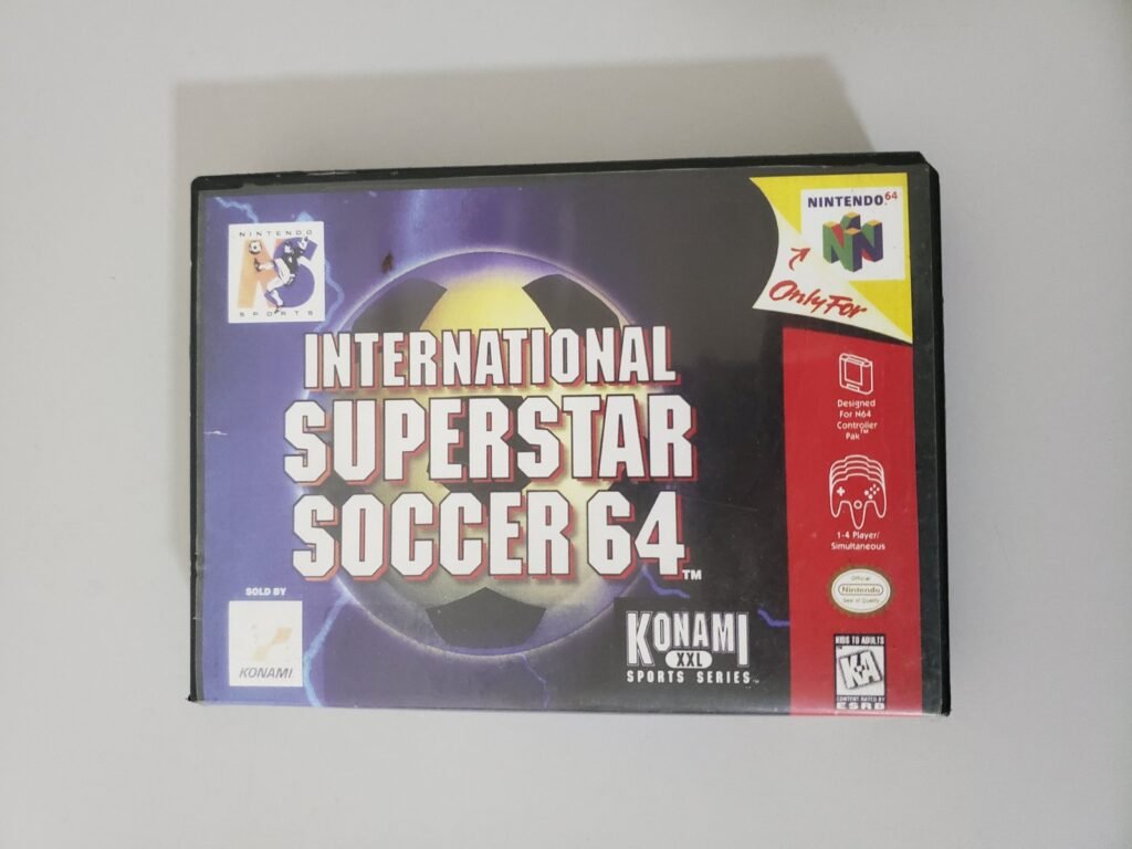 JOGO - N64 - INTERNATIONAL SOCCER 64 (EUA) + CAIXA DE LOCADORA - Image 5