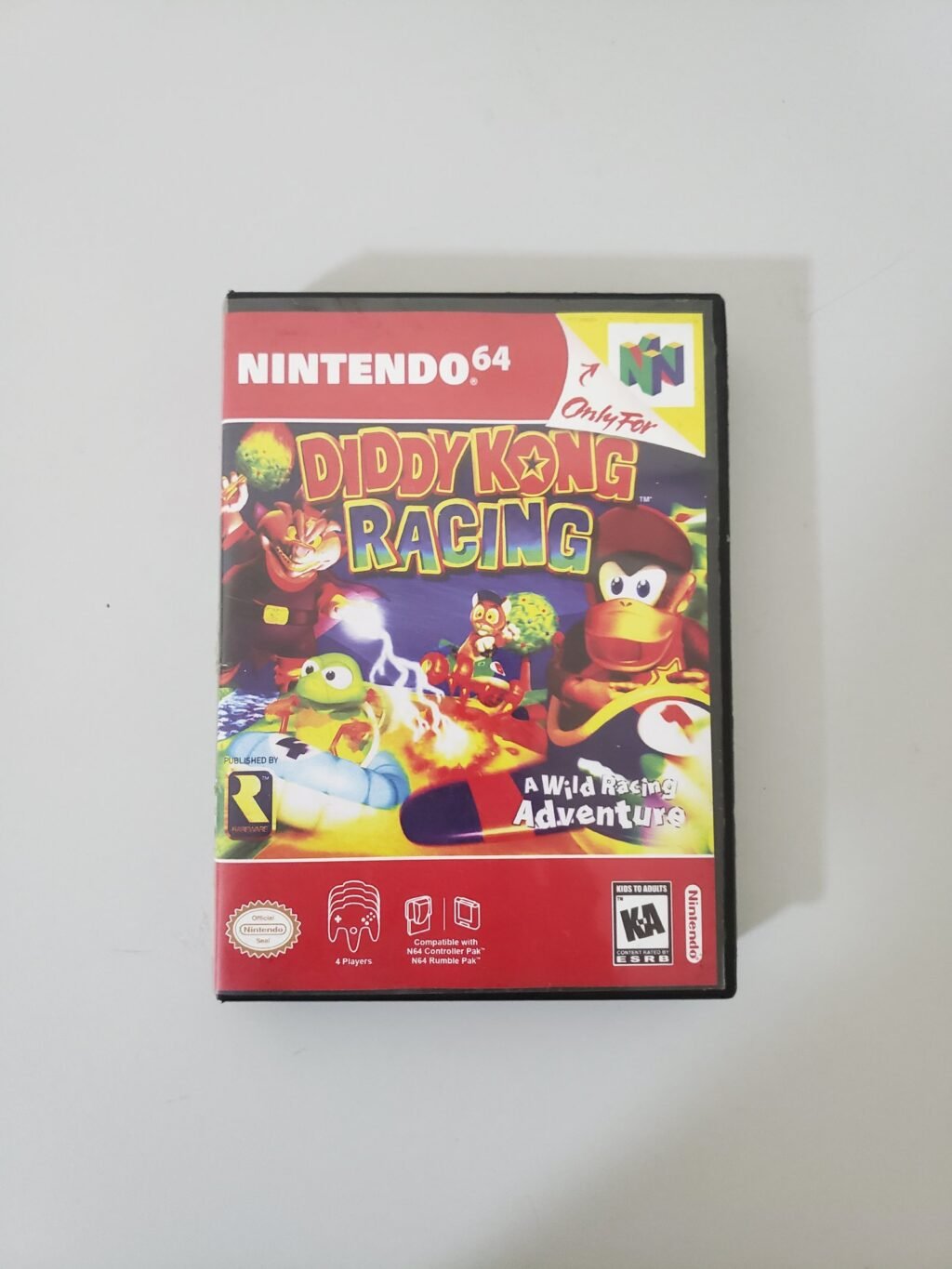 JOGO - N64 - DIDDY KONG RACING (EUA) + CAIXA DE LOCADORA - Image 5