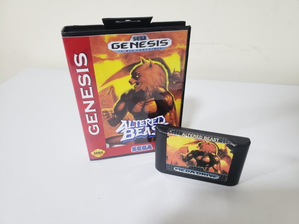 JOGO MEGADRIVE - ALTERED BEAST + CAIXA DE LOCADORA