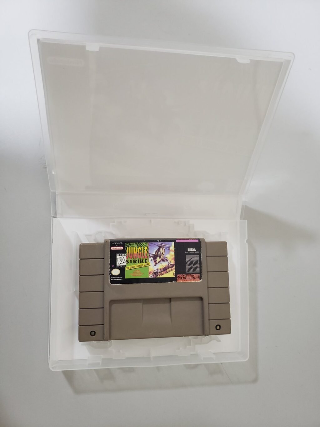 JOGO SNES - JUNGLE STRIKE + CAIXA DE LOCADORA - Image 4