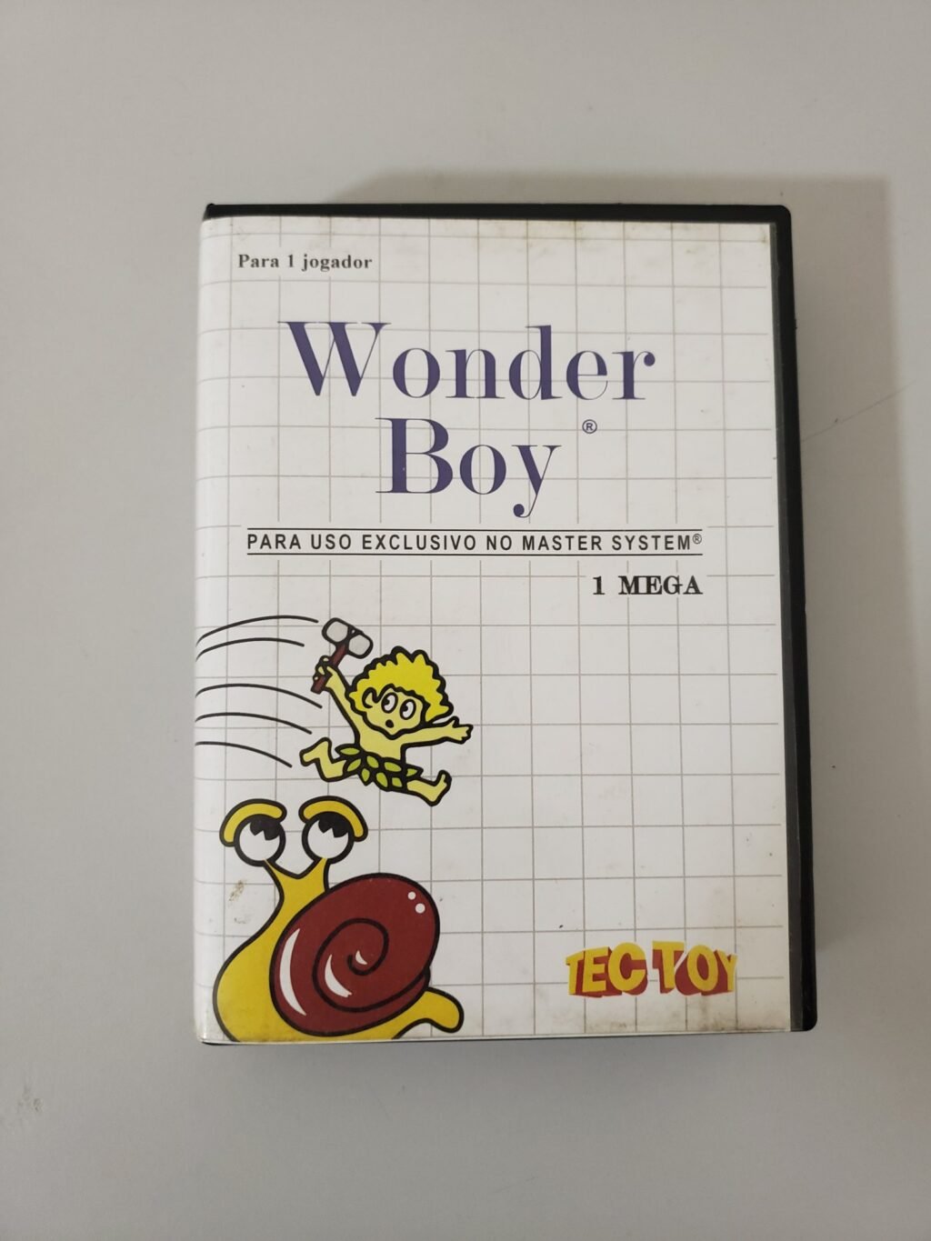 JOGO - MASTER SYSTEM - WONDER BOY + CAIXA DE LOCADORA - Image 5