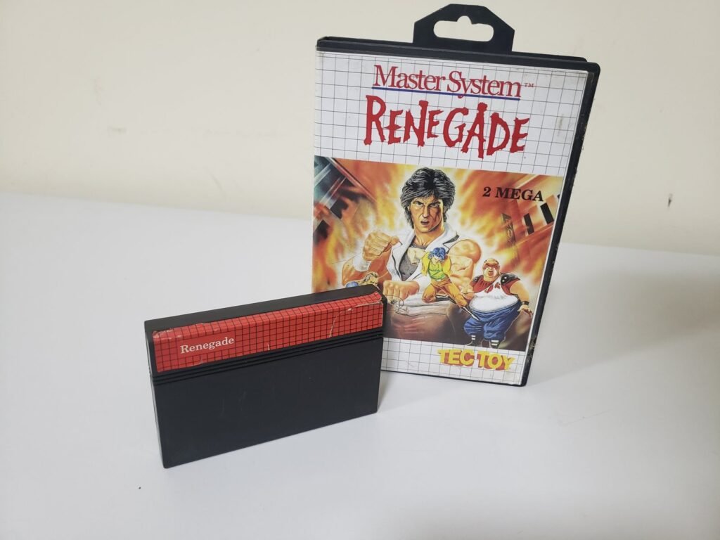 JOGO - MASTER SYSTEM - RENEGADE + CAIXA DE LOCADORA