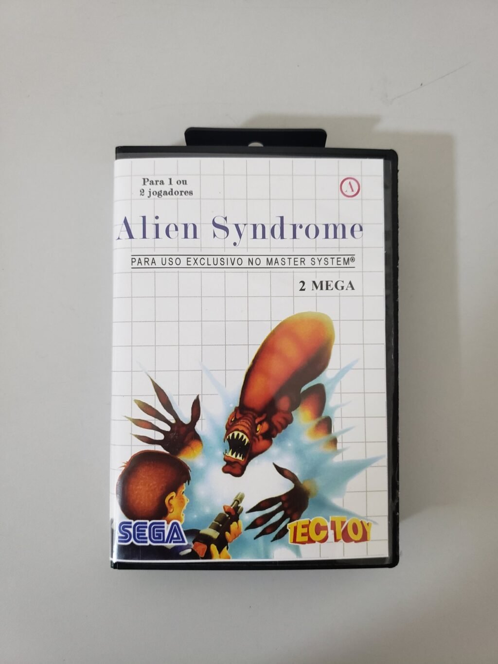 JOGO - MASTER SYSTEM - ALIEN SYNDROME + CAIXA DE LOCADORA - Image 5