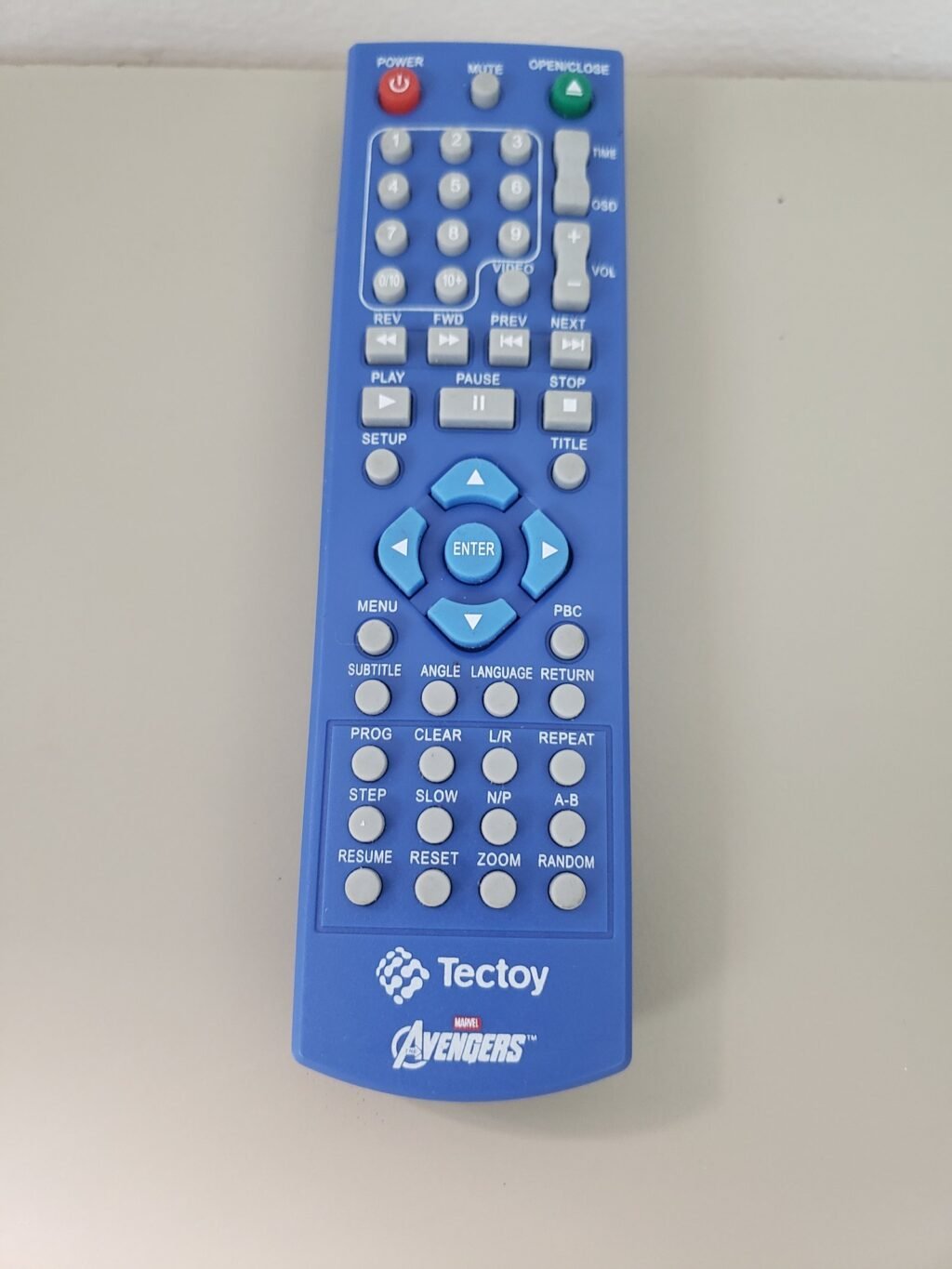 CONTROLE REMOTO TV TECTOY ADVANGERS AZUL