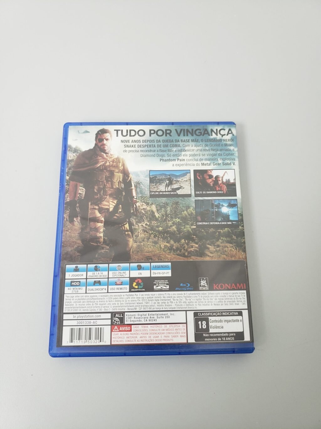 JOGO PS4 - METAL GEAR SOLID V: THE PHATOM PAIN - Image 2
