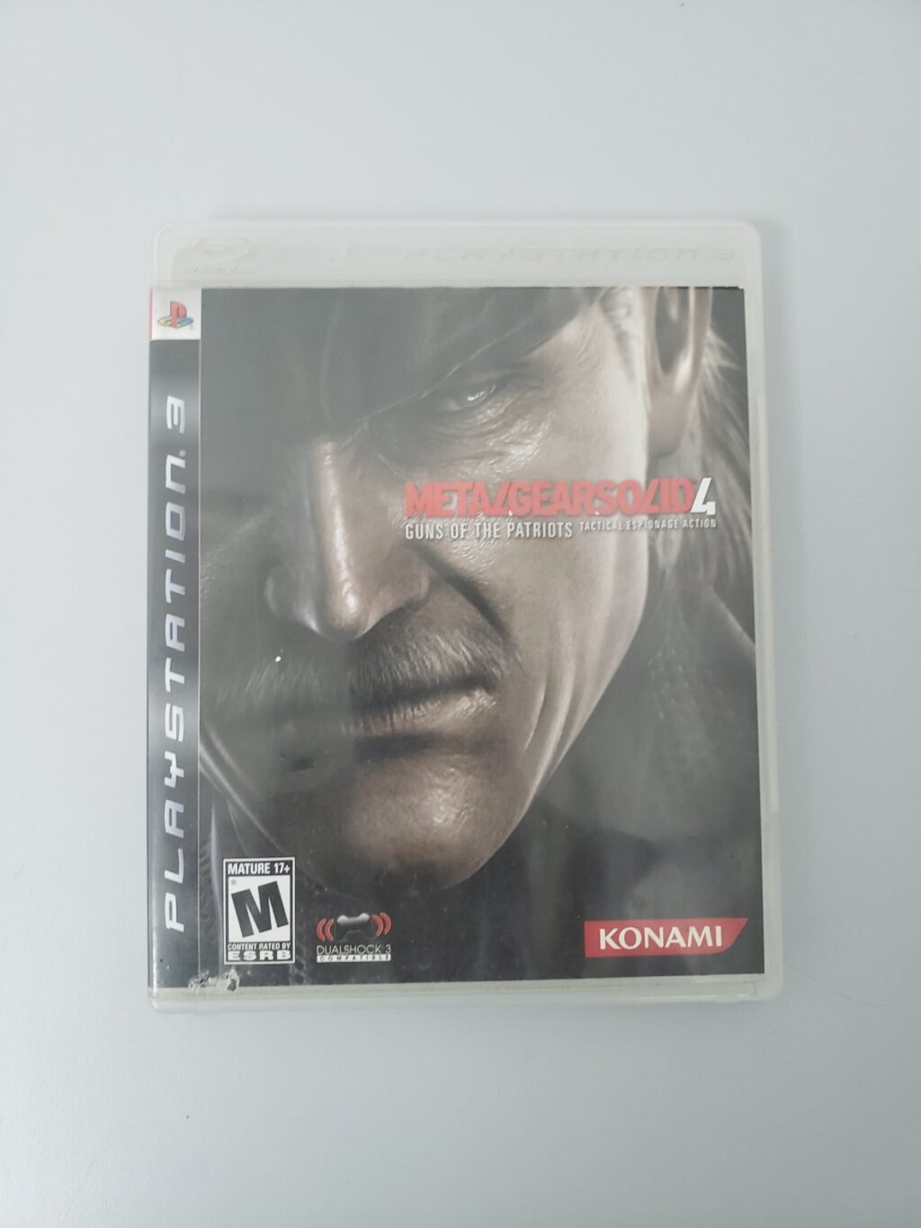 JOGO PS3 - METAL GEAR SOLID 4