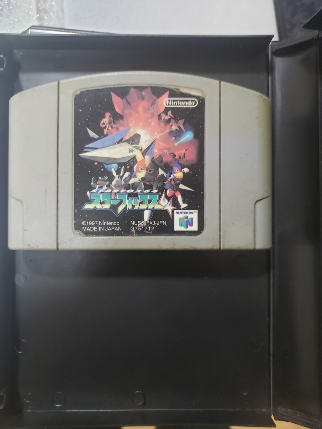 JOGO - N64 - START FOX 64 (JPN) + CAIXA DE LOCADORA - Image 6