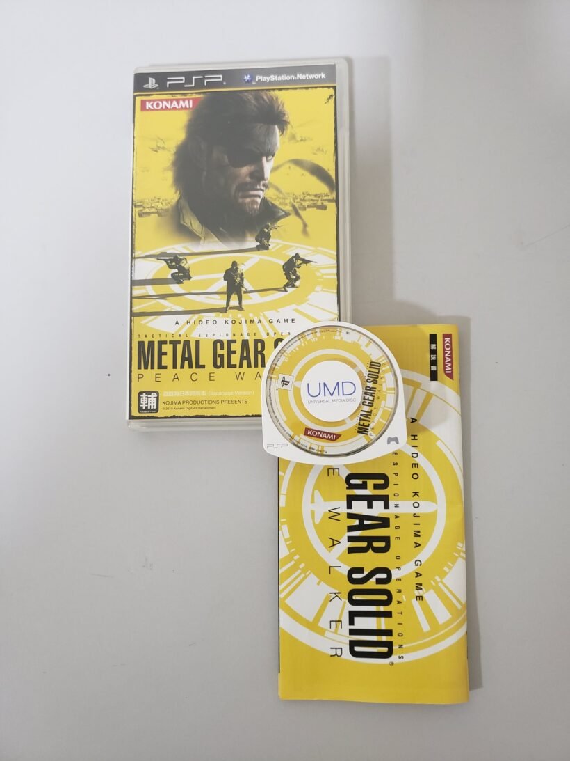 JOGO - PSP - METAL GEAR SOLID: PEACE WALKER (JPN)