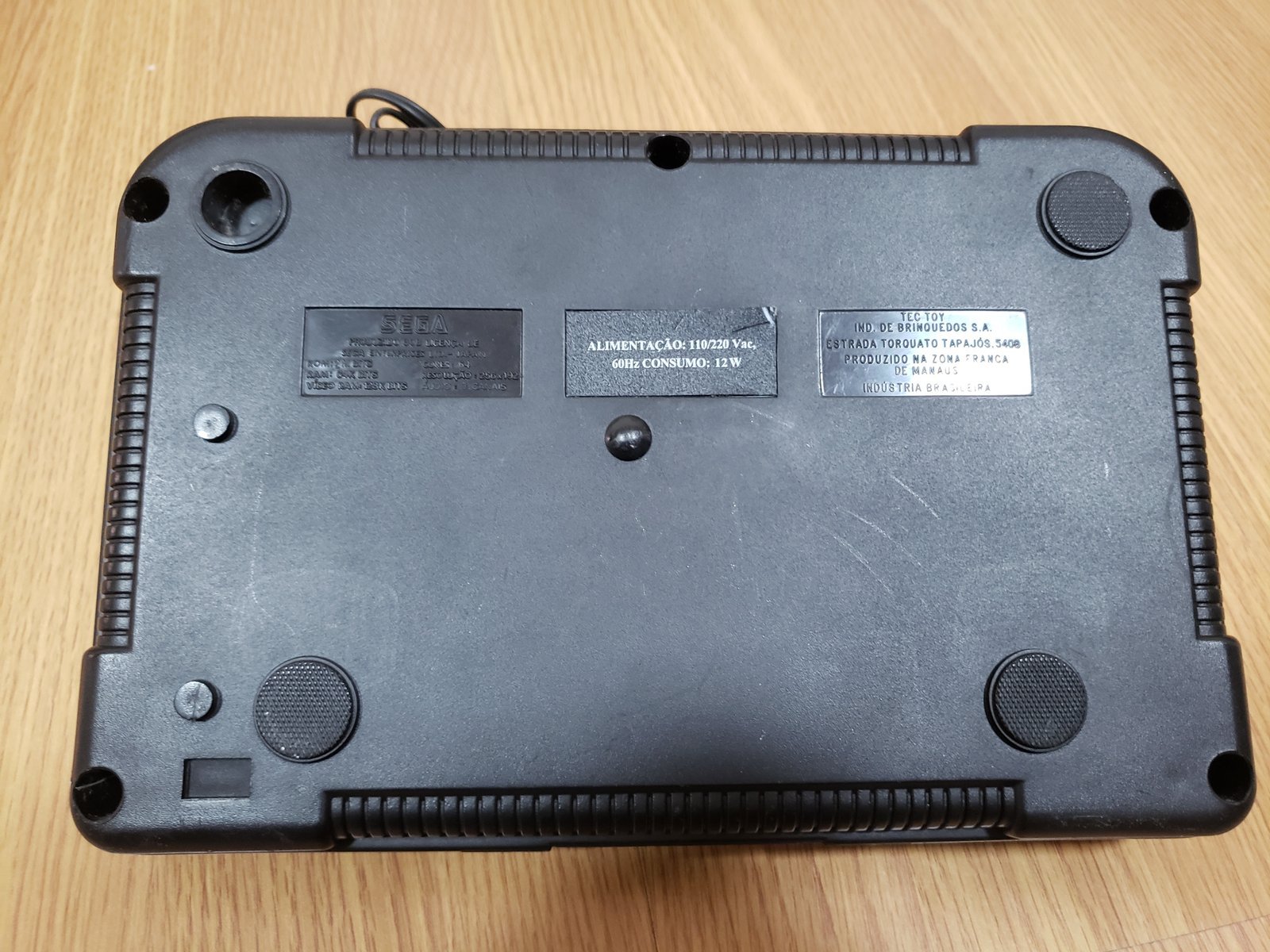 MASTER SYSTEM 3 + 1 JOGO NA MEMORIA + 1 CONTROLE ORIGINAL + EVERDRIVER (CARTUCHO COM SDCARD COM VARIOS ROMS) - Imagem 3